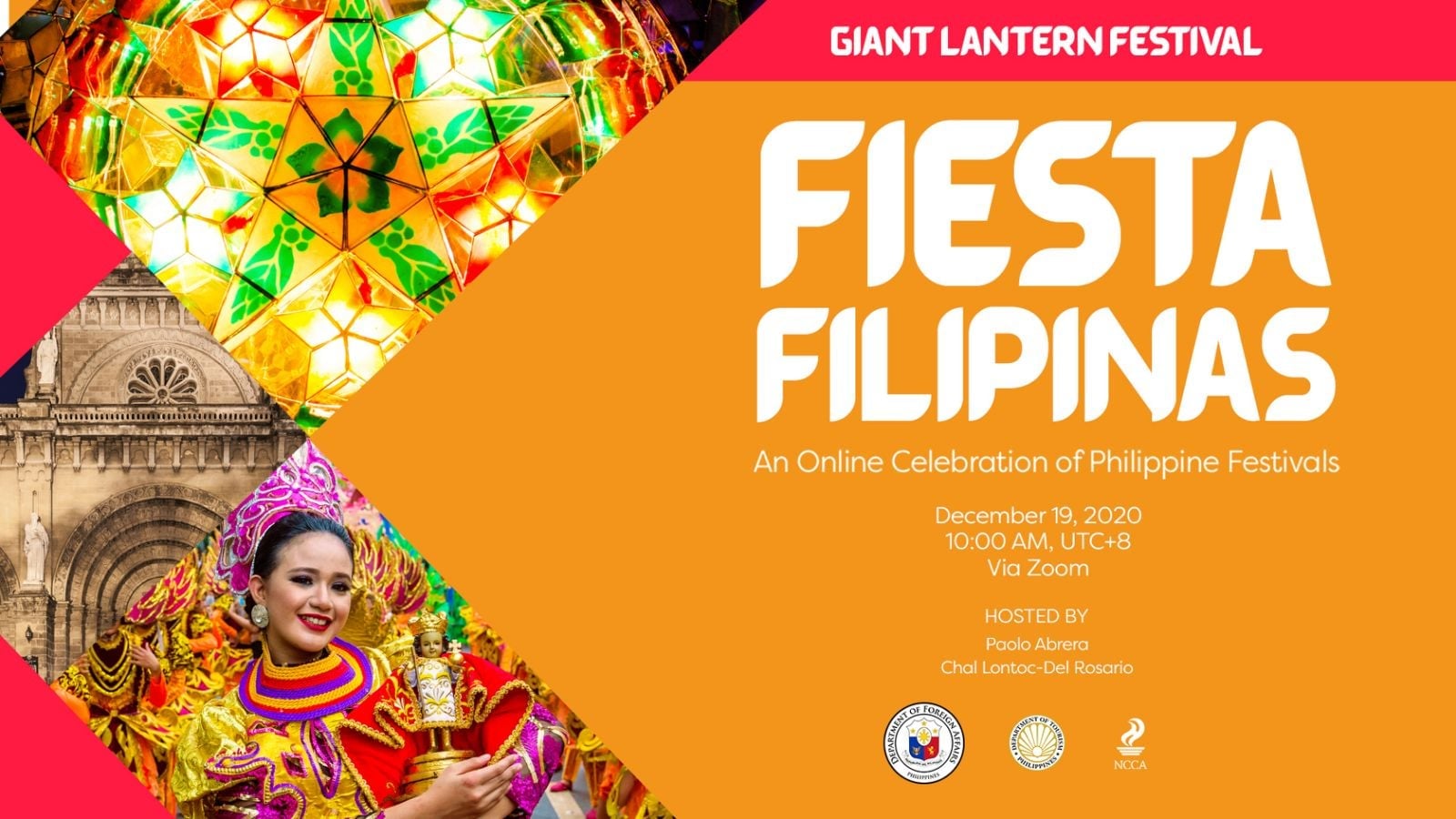 Fiesta Filipinas an Online Celebration of Philippine Festivals